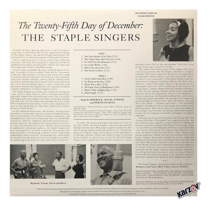 The Staple Singers The Twenty Fifth Day December Lp Vinyl