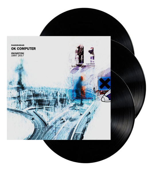 Radiohead Ok Computer Oknotok 1997 - 2017 Black 3 Lp Vinyl ¡LO NUEVO!