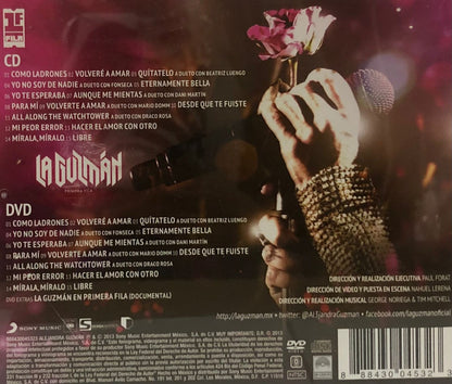 Alejandra Guzman La Guzman Primera Fila Cd + Dvd Deluxe