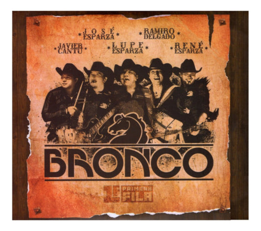 1a Primera Fila Bronco Disco Cd + Dvd