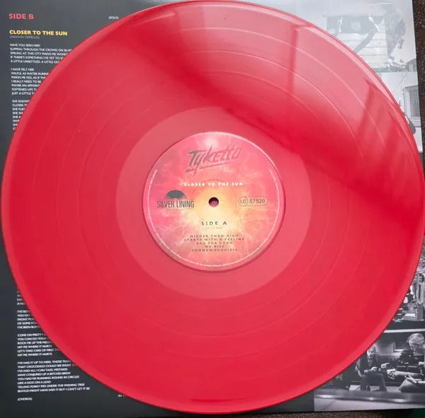 Tyketto Closer To The Sun Red Lp Vinyl