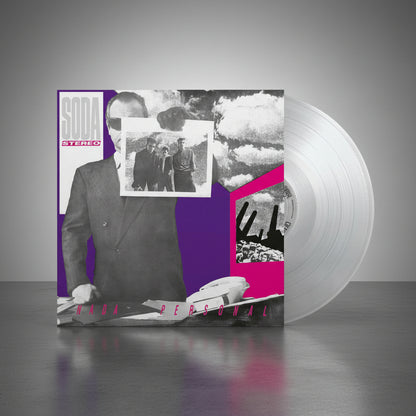 Soda Stereo Nada Personal Lp Vinyl Crystal Clear Edition