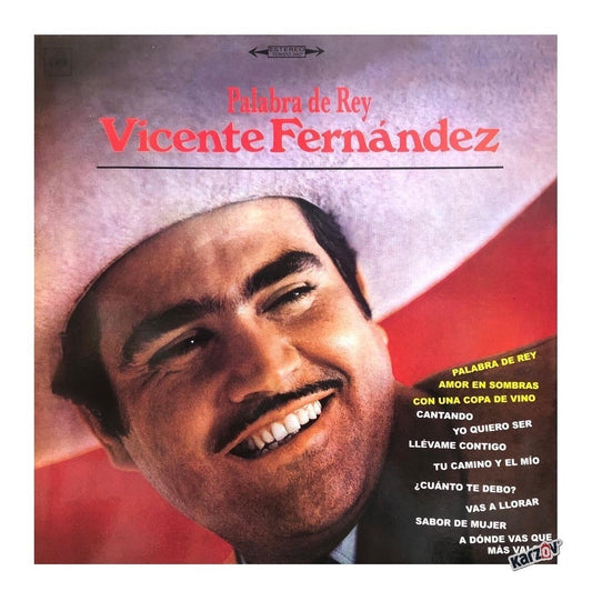 Vicente Fernandez Palabra De Rey Lp Vinyl