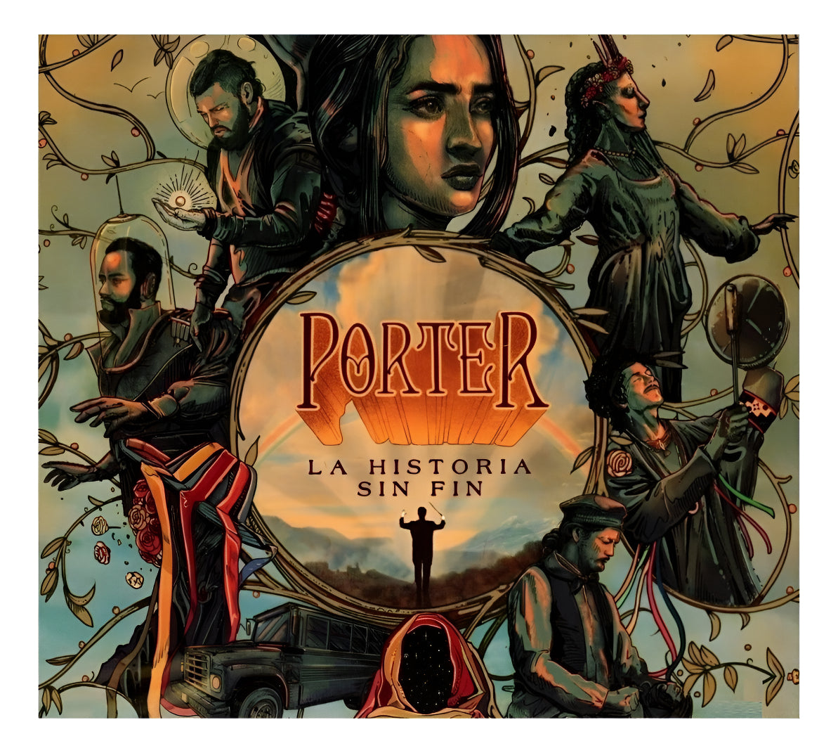 Porter La Historia Sin Fin Disco Cd 10 Canciones