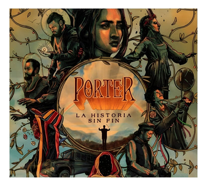 Porter La Historia Sin Fin Disco Cd 10 Canciones