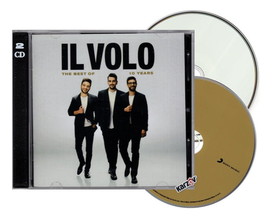 IL Volo The Best Of 10 Years Disco Cd + Dvd