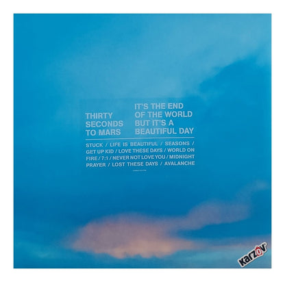 30 Seconds Mars Its End World But Beautiful Day Deluxe Lp Vinyl