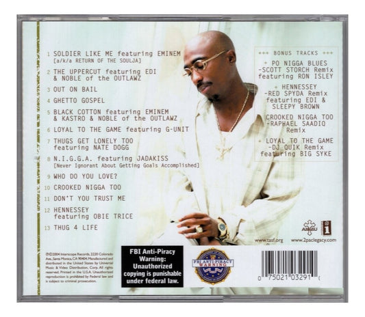 2pac Loyal To The Game Disco Cd