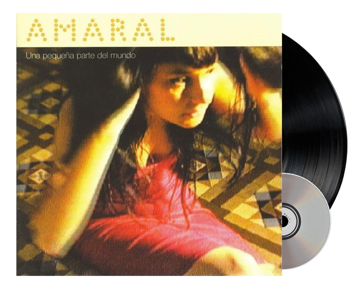 Amaral Una Pequeña Parte Del Mundo Lp Vinyl + Disco Cd