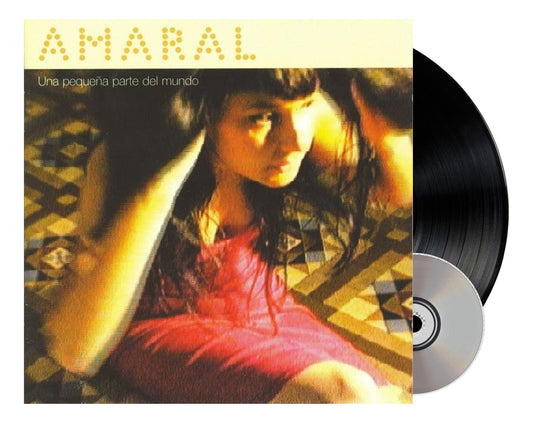 Amaral Una Pequeña Parte Del Mundo Lp Vinyl + Disco Cd