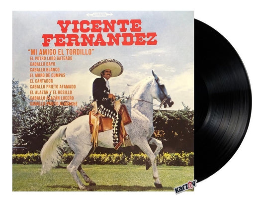 Vicente Fernandez Mi Amigo El Tordillo Lp Vinyl