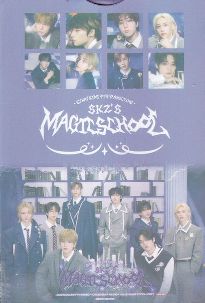 Stray Kids Photocard Tarjetas Lomo Card [ Version A Elegir ] - Purple / 55 pcs / Magic School