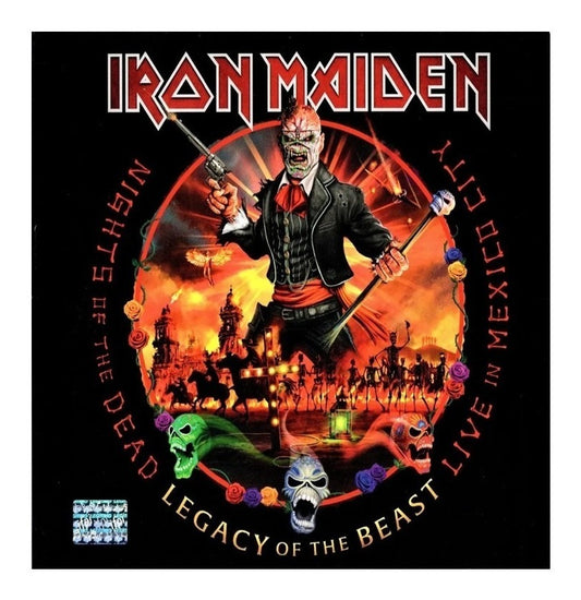 Iron Maiden Legacy Of The Beast Live In Mexico 2 Discos Cd