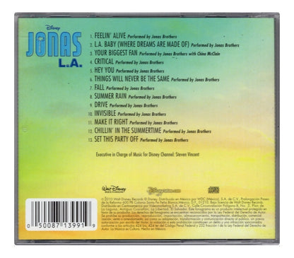 Jonas Brothers Jonas L.A. / Soundtrack Disco Cd