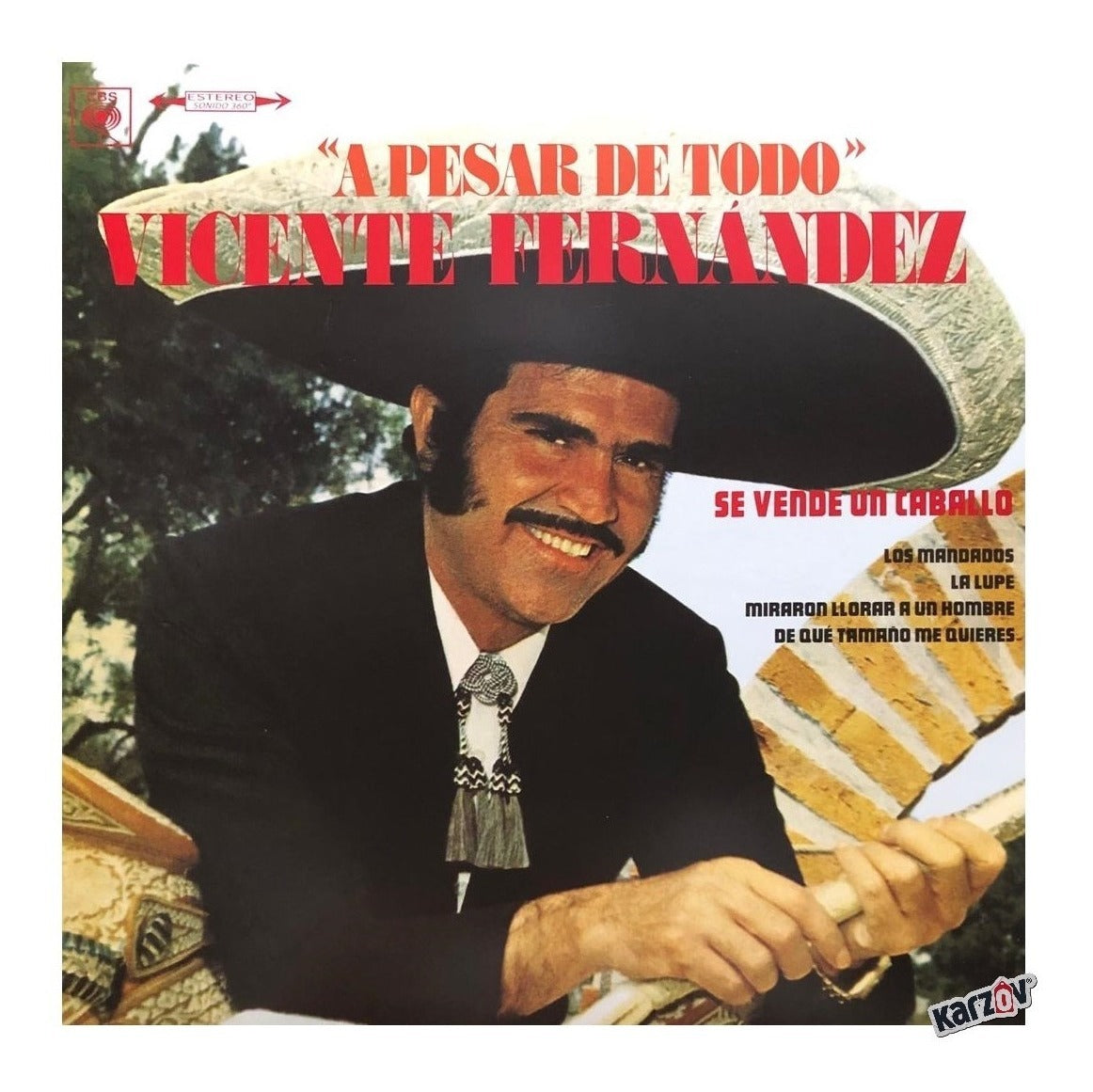 Vicente Fernandez A Pesar De Todo Lp Vinyl