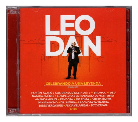 Leo Dan Celebrando A Una Leyenda Parte 2 Disco Cd + Dvd