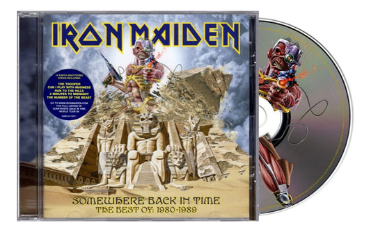 Iron Maiden Somewhere Back In Time Best 1980-1989 Disco Cd