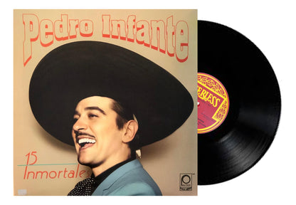 Pedro Infante 15 Inmortales Lp Vinyl