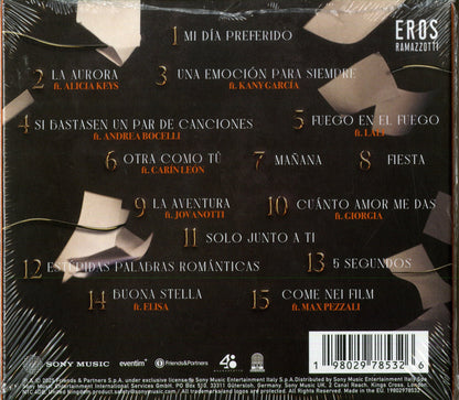 Eros Ramazzotti Una Historia Importante Disco Cd Deluxe Autografiado