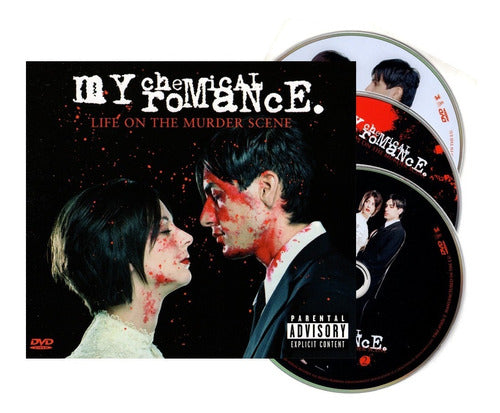 My Chemical Romance Life On The Murder Scene 3 Discos Cd + Dvd