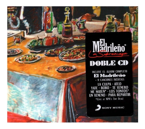 C Tangana El Madrileño La Sobremesa Digipack 2 Discos Cd