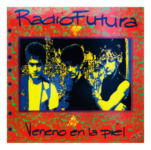 Radio Futura Veneno En La Piel Green Verde Lp Vinyl