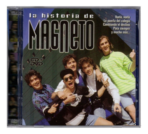 Magneto La Historia Disco Cd + Dvd