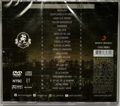 Los Pericos 3000 Vivos 2 Discos Cd + Dvd