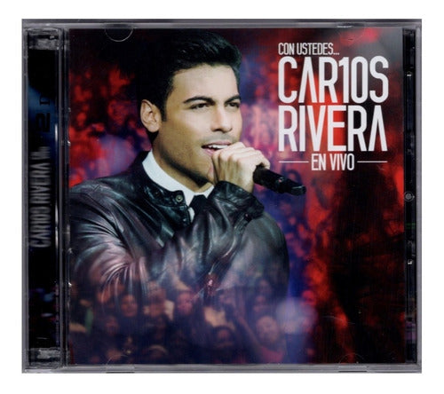Carlos Rivera Con Ustedes Carlos Rivera En Vivo Disco Cd + Dvd
