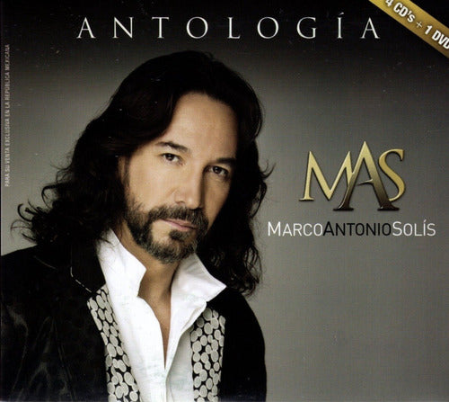 Marco Antonio Solis Antologia Boxset 4 Discos Cd + Dvd