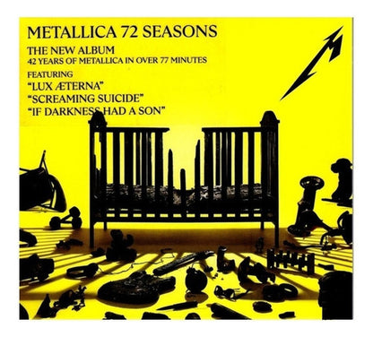 Metallica 72 Seasons Importado Disco Cd
