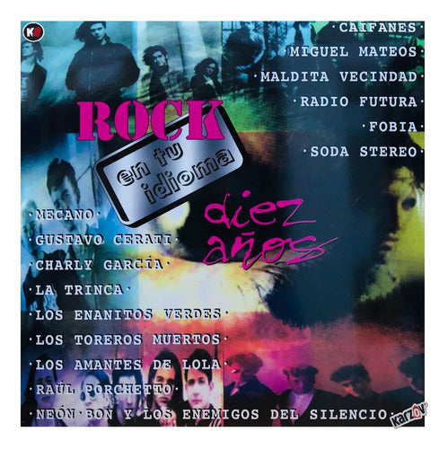 Rock En Tu Idioma 10 Diez Años 3 Lp Vinyl