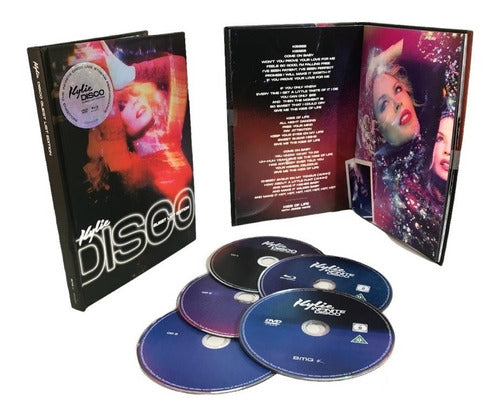 Kylie Minogue Disco Guest List Edition 5 Discos Cd + Blu-ray + Dvd