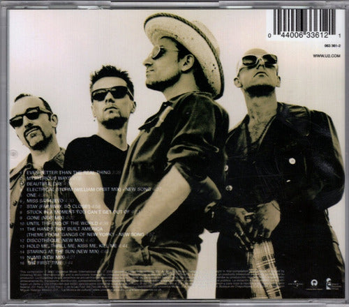 U2 The Best Of 1990 2000 Disco Cd
