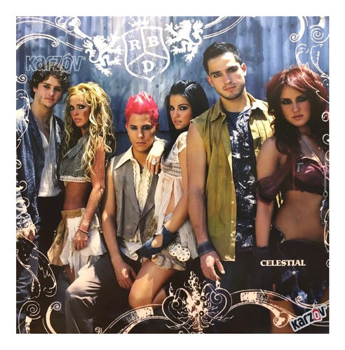 Rbd Rebelde Clestial Verde Green Lp Vinyl