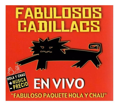 Los Fabulosos Cadillacs Hola & Chau Boxset 2 Discos Cd