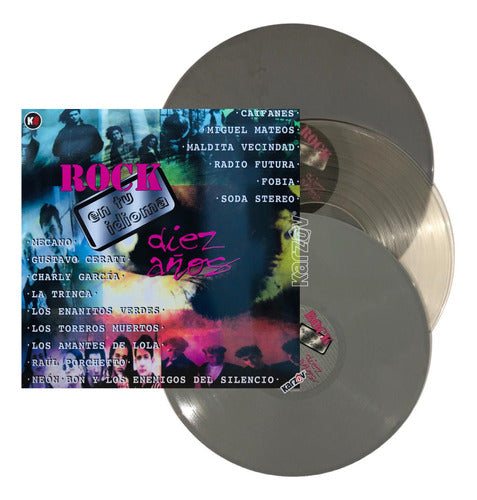 Rock En Tu Idioma 10 Diez Años 3 Lp Vinyl