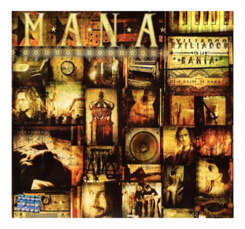 Mana Exiliados En La Bahia 2 Discos Cd