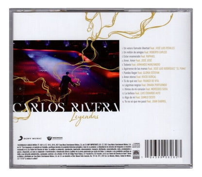 Carlos Rivera Leyendas / Volumen 1 Uno Disco Cd