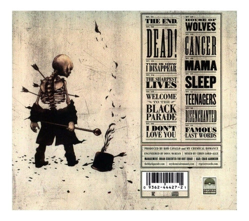 My Chemical Romance  The Black Parade Disco Cd