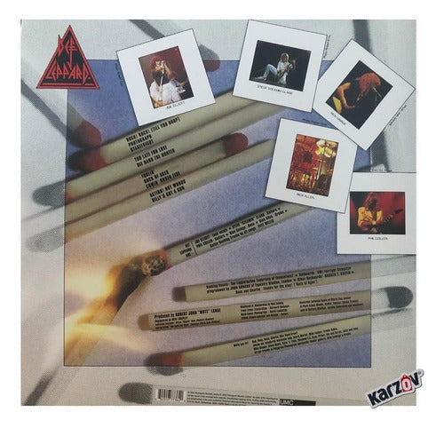 Def Leppard Pyromania Lp Vinyl