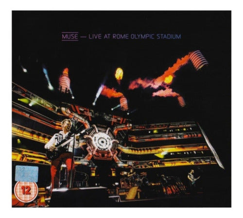 Muse Live At Rome Olympic Stadium 2 Discos Cd + Dvd