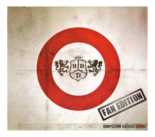 Rbd Rebelde Empezar Desde Cero Edicion Fan 2 Discos Cd + Dvd