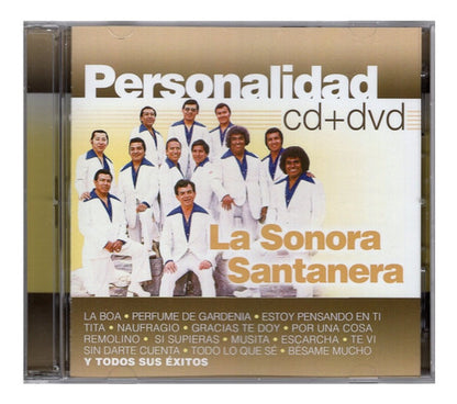 La Sonora Santanera Personalidad  2 Discos Cd + Dvd