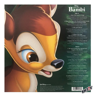 Bambi 80th Anniversary Disney Soundtrack Verde Green Lp Vinyl