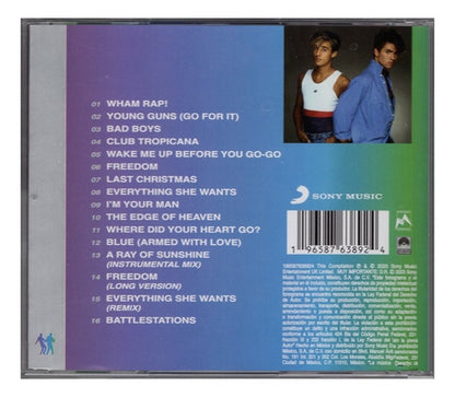 Wham Singles Echoes From Edge Heaven Jewel Case Disco Cd