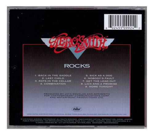 Aerosmith Rocks Disco Cd