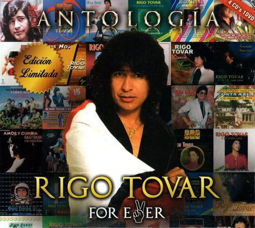 Rigo Tovar Antologia Edicion Limitada 4 Discos CD + Dvd