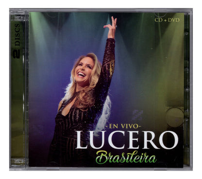 Lucero Brasileira En Vivo 2 Discos Cd + Dvd