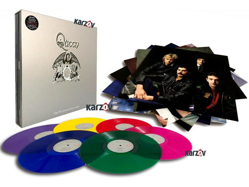 Queen The Platinum Collection Box 6 Colores 2022 Lp Vinyl